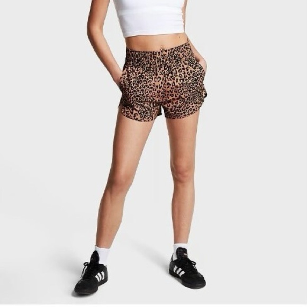 Pink Victoria’s Secret Animal Print Panty Shorts